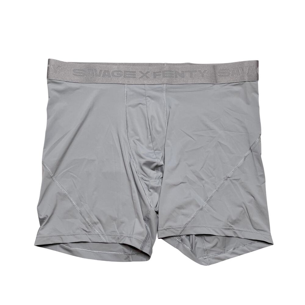 Savage X Fenty Flex Performance Trunks Deep Grey Size Large